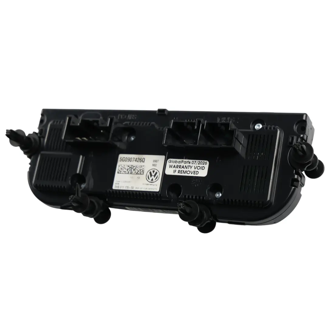 Panel Klimatyzacji do Volkswagen Golf Mk7 o numerze 5G0907426Q Volkswagen Golf Mk7 Panel Klimatyzacji - SKU 5G0907426Q - Numer Części 5G0907426Q