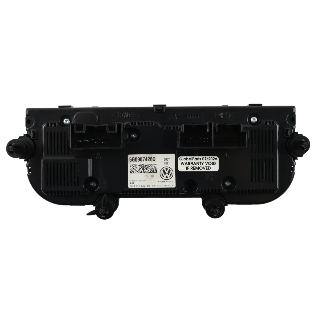 Volkswagen Golf Mk7 Panel Klimatyzacji - SKU 5G0907426Q - Numer Części 5G0907426Q