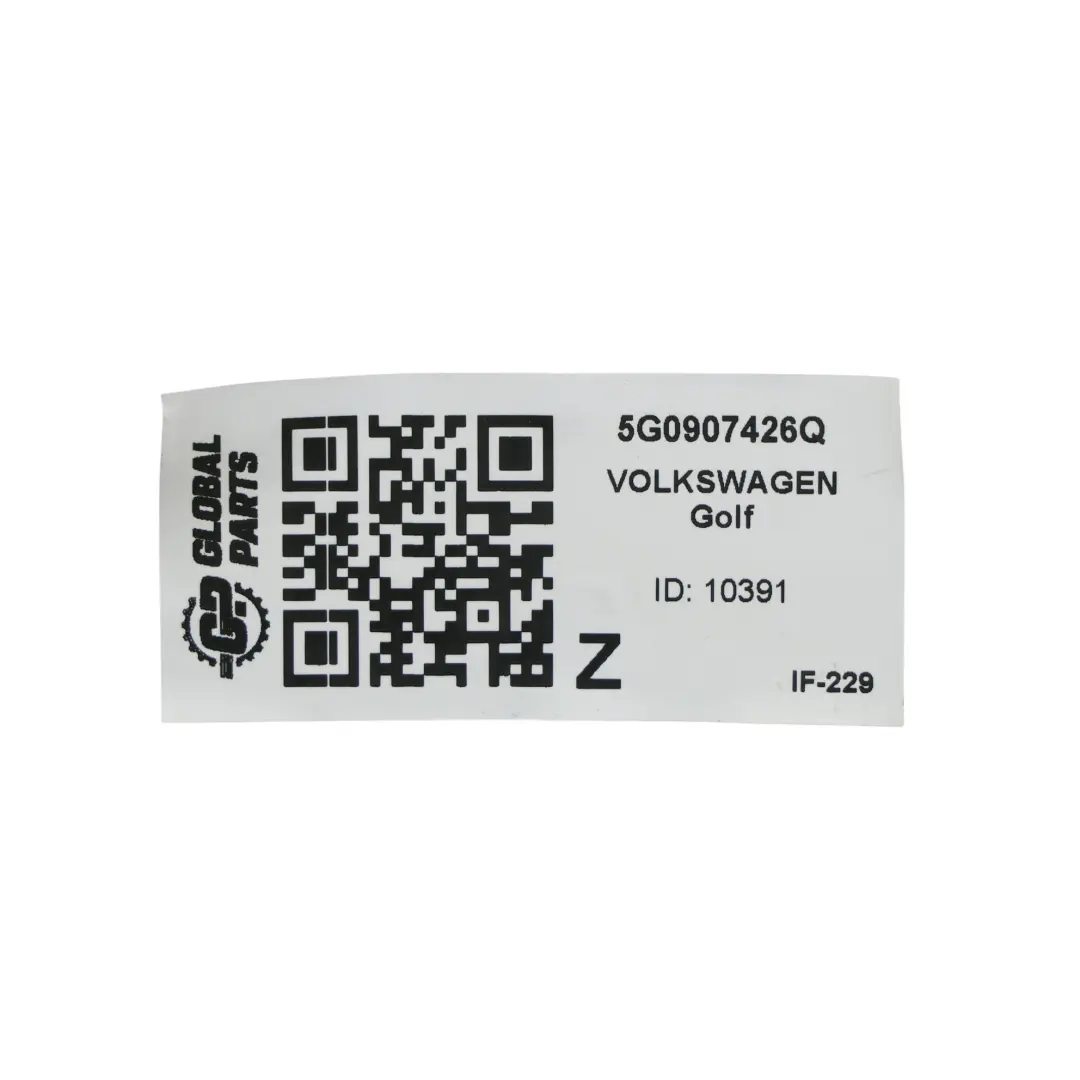 Volkswagen Golf Mk7 Panel Klimatyzacji - SKU 5G0907426Q - Numer Części 5G0907426Q