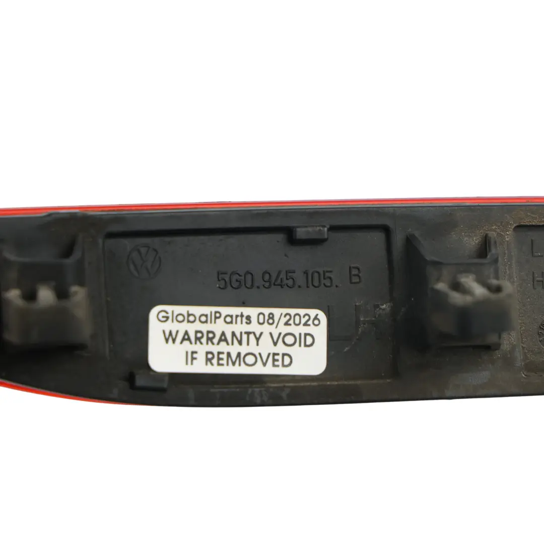 Bumper Reflector Tinted R-Line Left N/S to Volkswagen Golf Mk7 Rear with Part number 5G0945105B Volkswagen Golf Mk7 Rear Bumper Reflector Tinted R-Line Left N/S - SKU 5G0945105B - Part number 5G0945105B