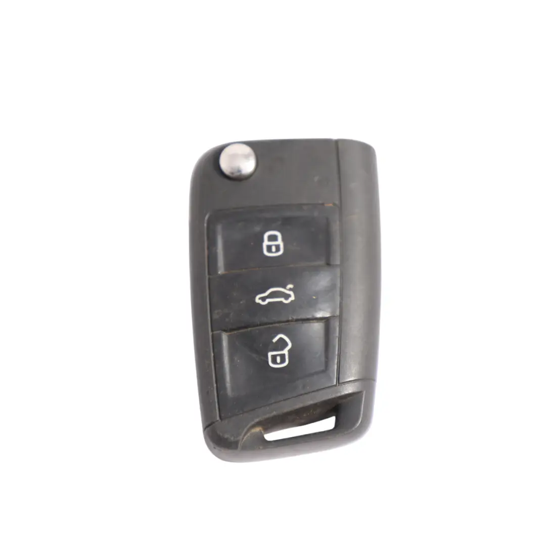 Volkswagen Golf Mk7 3 Button Remote Flip Key Fob - SKU 5G0959752DD - Part number 5G0959752DD