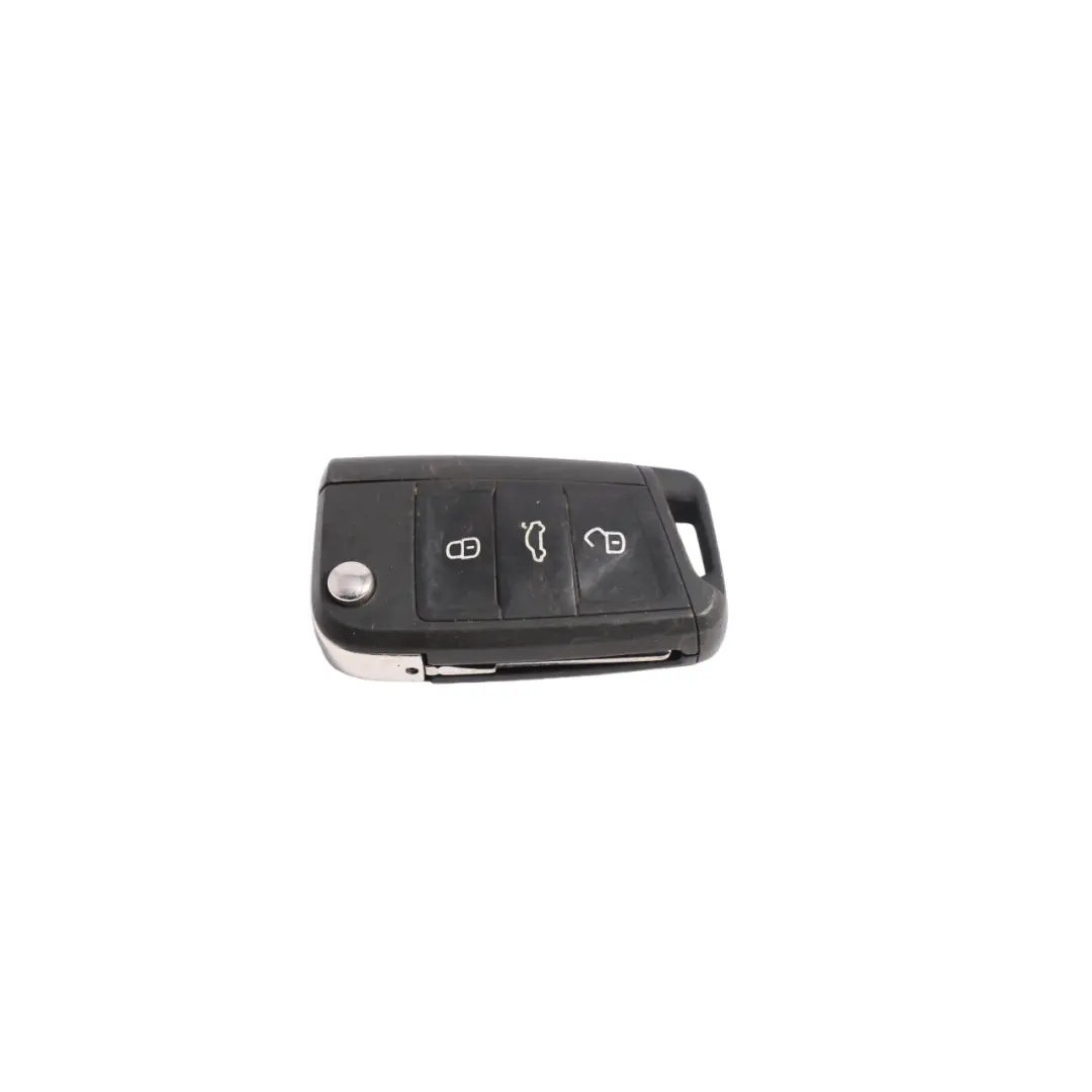 Volkswagen Golf Mk7 3 Button Remote Flip Key Fob - SKU 5G0959752DD - Part number 5G0959752DD