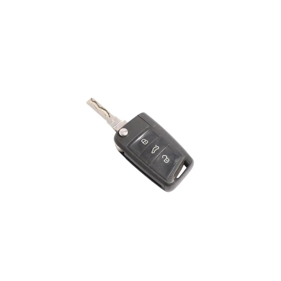 Volkswagen Golf Mk7 3 Button Remote Flip Key Fob - SKU 5G0959752DD - Part number 5G0959752DD