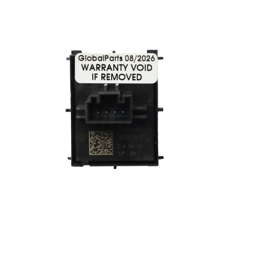 Front Window Regulator Control Switch Driver Side to Volkswagen Golf Mk7 with Part number 5G0959858D Volkswagen Golf Mk7 Front Window Regulator Control Switch Driver Side - SKU 5G0959858D - Part number 5G0959858D