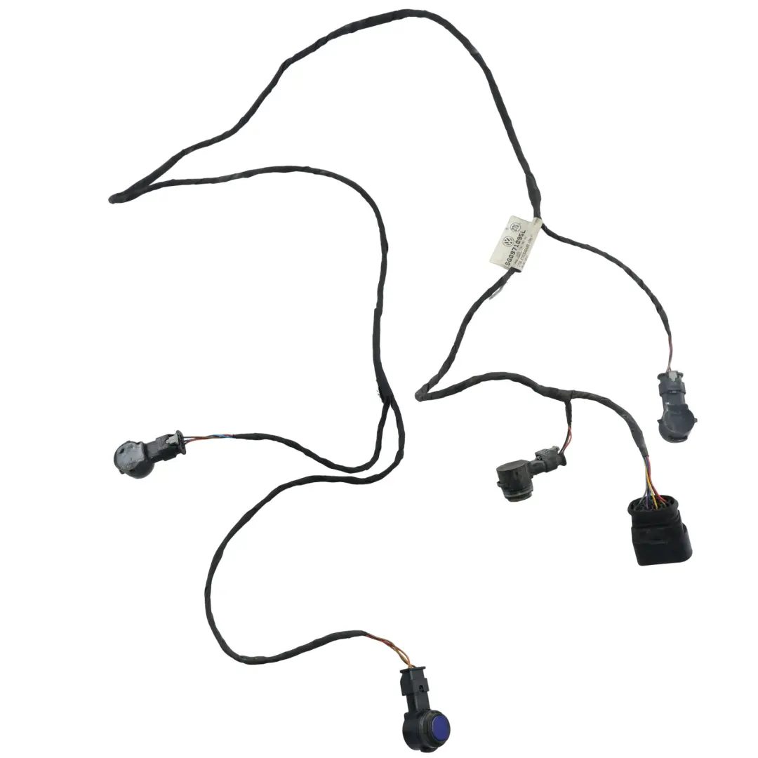 Front Bumper PDC Parking Sensors Wiring Loom to Volkswagen Golf Mk7 with Part number 5G0971095L Volkswagen Golf Mk7 Front Bumper PDC Parking Sensors Wiring Loom - SKU 5G0971095L - Part number 5G0971095L