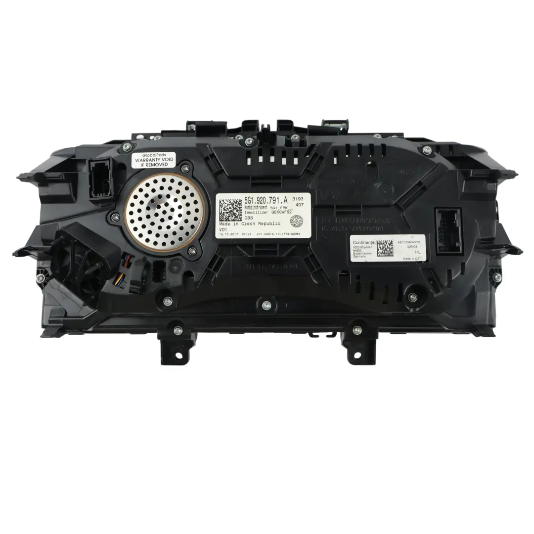Volkswagen Golf Gti 5G Speedometer Screen Clock Petrol Automatic - SKU 5G1920791A-1 - Part number 5G1920791A
