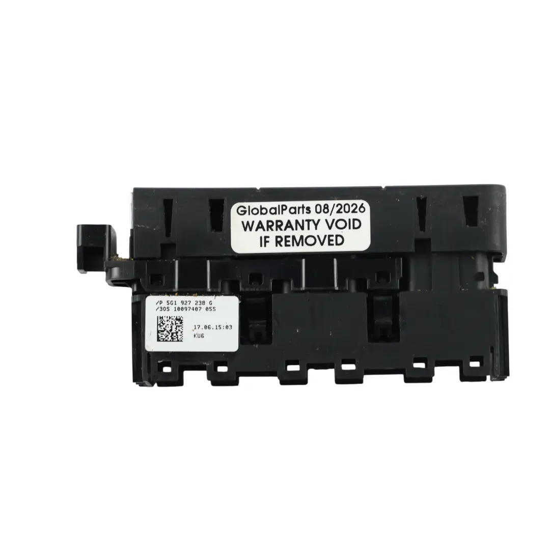 5G Botón Interruptor Ciego Consola Central para Volkswagen Golf Mk7 con número de pieza 5G1927238G Volkswagen Golf Mk7 5G Botón Interruptor Ciego Consola Central - SKU 5G1927238G - Número de pieza 5G1927238G