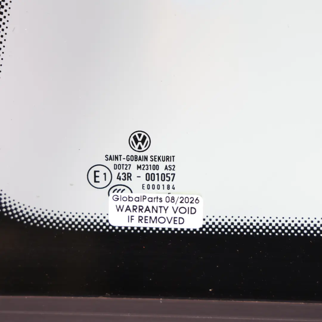 VW Volkswagen Golf Mk7 5G Rear Door Window Glass Glazing Left N/S AS2 - SKU 5G3845041C - Part number 5G3845041C
