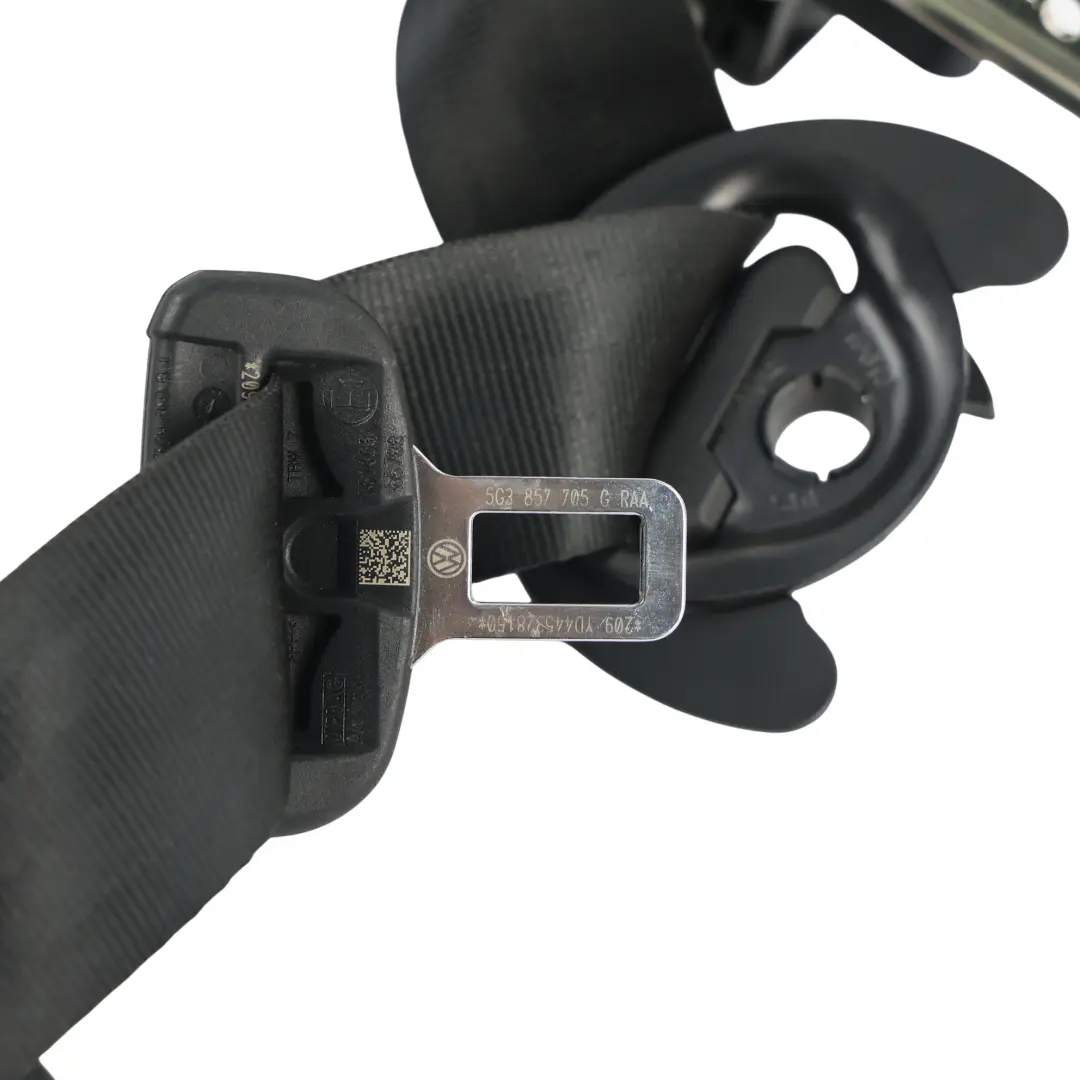 Volkswagen Golf Mk7 Front Seat Belt Seatbelt Left N/S Passenger Side - SKU RHD-5G3857705G - Part number 5G3857705G