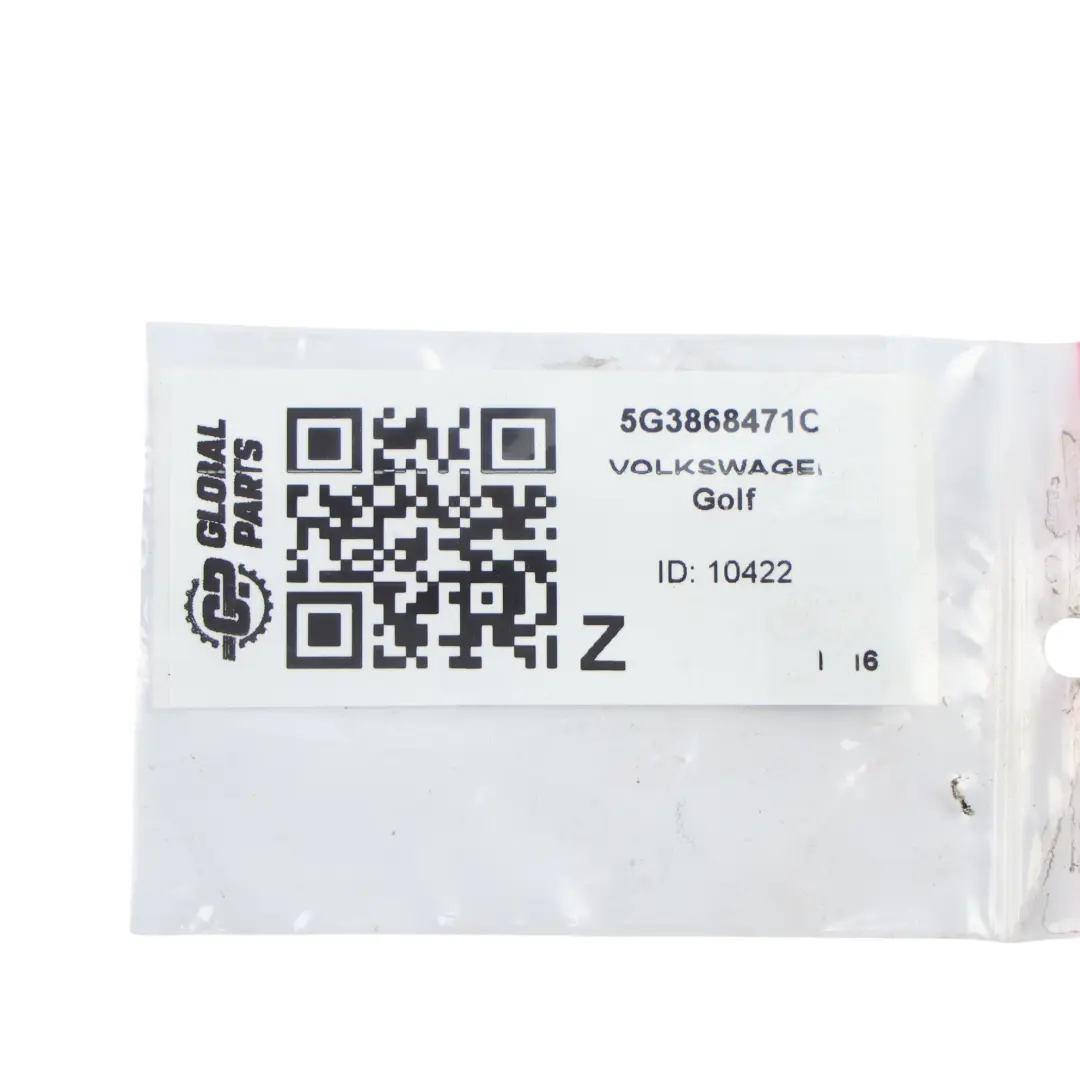 Volkswagen Golf Mk7 B-Säule Außen Dichtung Fensterheber Links - SKU 5G3868471C - Teilenummer 5G3868471C