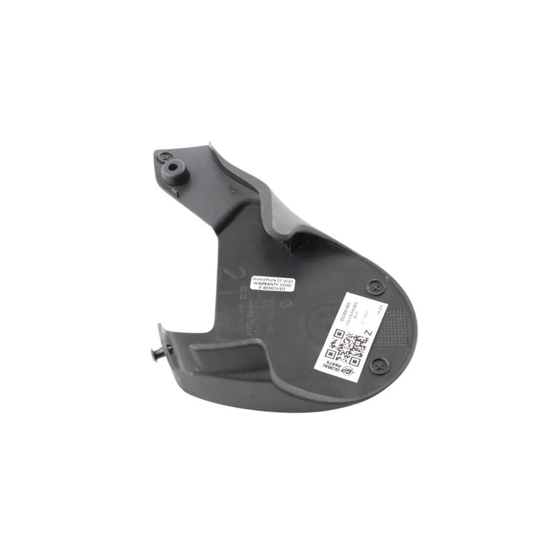 Volkswagen Golf Mk7 Front Seat Cover Trim Panel Black Inner Right O/S - SKU 5G3881480 - Part number 5G3881480