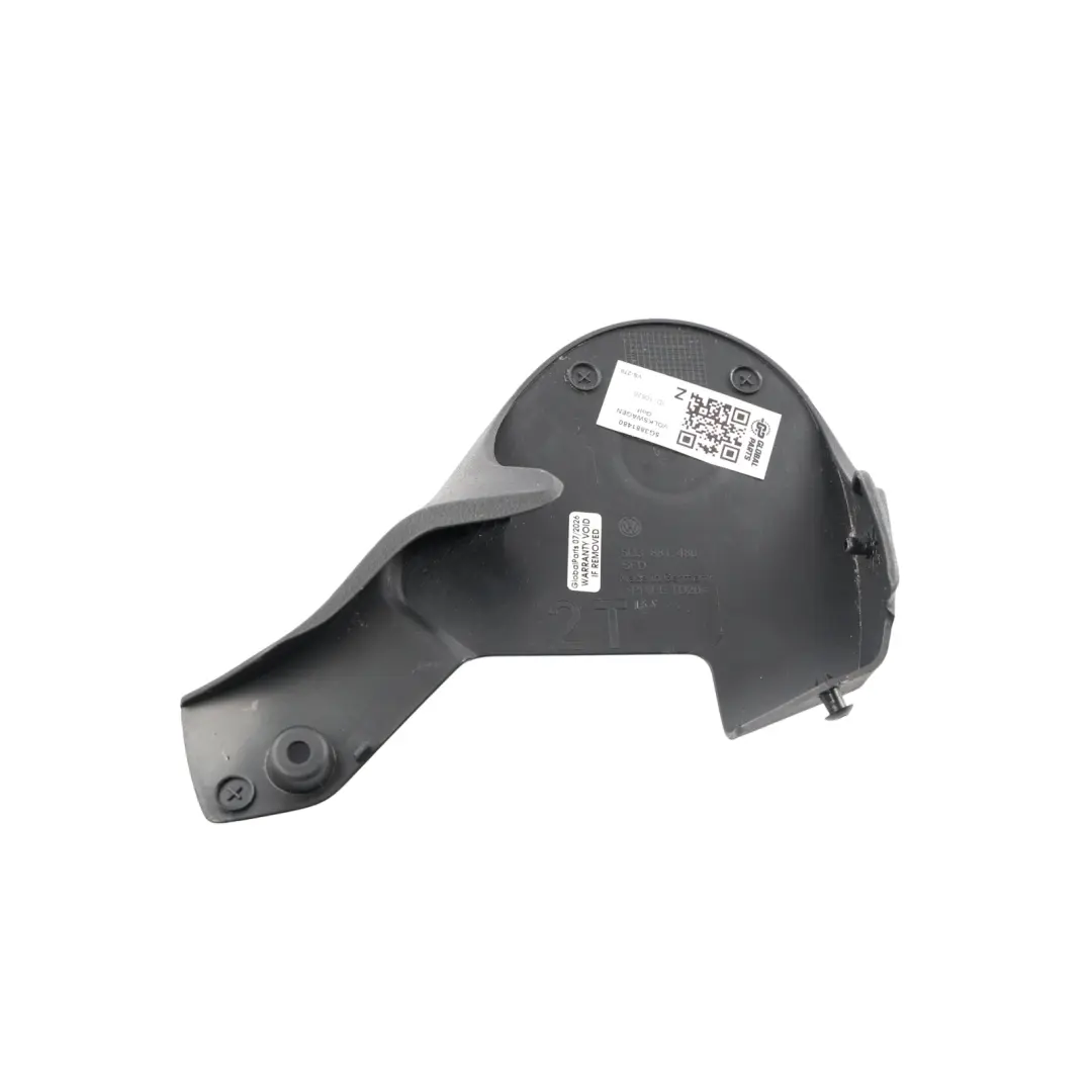 Front Seat Cover Trim Panel Black Inner Right O/S to Volkswagen Golf Mk7 with Part number 5G3881480 Volkswagen Golf Mk7 Front Seat Cover Trim Panel Black Inner Right O/S - SKU 5G3881480 - Part number 5G3881480
