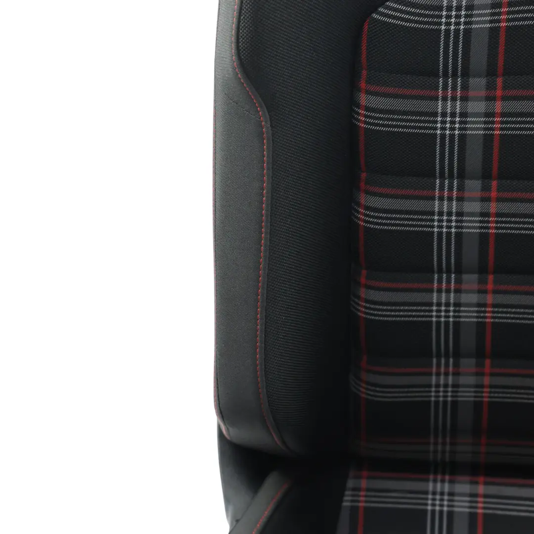 3Dr Seat Front Left N/S Interior Cloth Titanium Black Red to Volkswagen Golf Mk7 with Part number 5G3881805CG Volkswagen Golf Mk7 3Dr Seat Front Left N/S Interior Cloth Titanium Black Red - SKU 5G3881805CG-2 - Part number 5G3881805CG