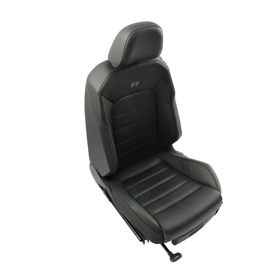5G R Front Seat Left N/S Leather Titanium Black Crystal Grey to Volkswagen Golf R with Part number 5G3881805DC Volkswagen Golf R 5G R Front Seat Left N/S Leather Titanium Black Crystal Grey - SKU 5G3881805DC-1 - Part number 5G3881805DC