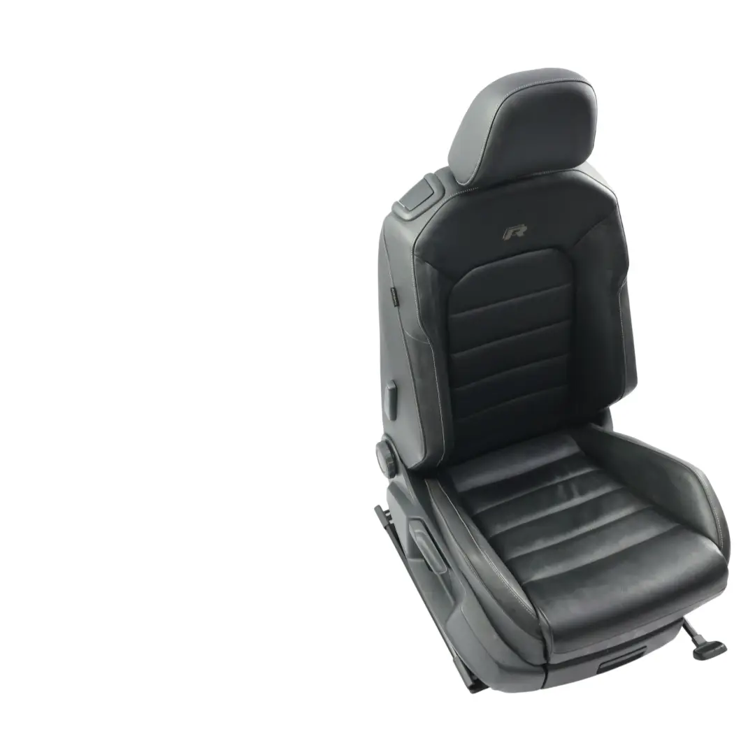 Volkswagen Golf R 5G Vordersitz Rechts Kunstleder Titan Schwarz Beheizt - SKU 5G3881806DB-1 - Teilenummer 5G3881806DB