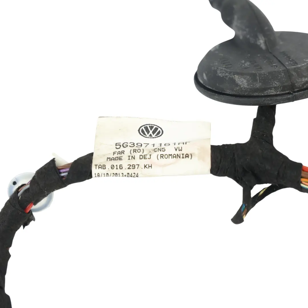Volkswagen Golf MK7 3D Front Door Wiring Loom Harness Passenger Side - SKU RHD-5G3971161AF - Part number 5G3971161AF