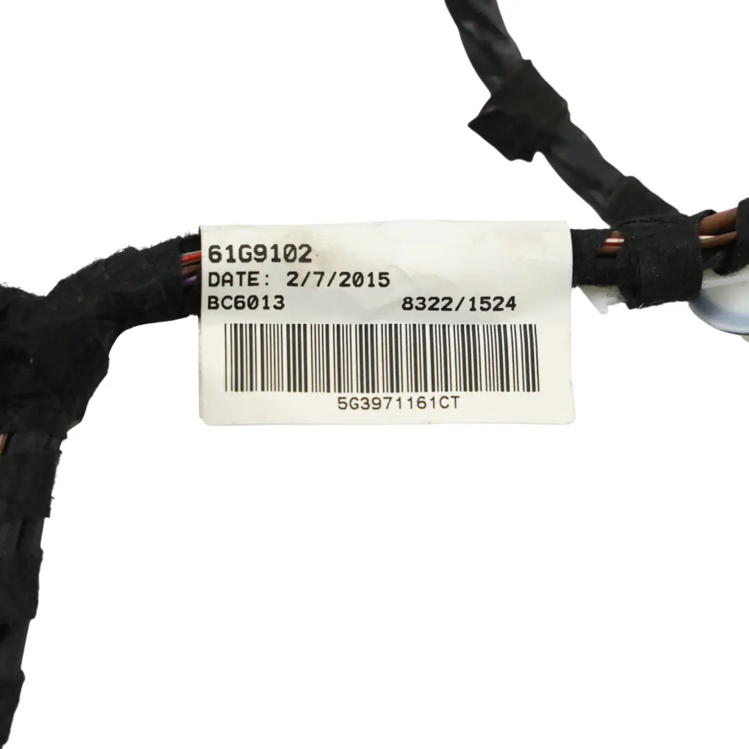 Volkswagen Golf MK7 3D Front Door Wiring Loom Harness Left N/S 5G3971161AF - SKU RHD-5G3971161CT - Part number 5G3971161CT