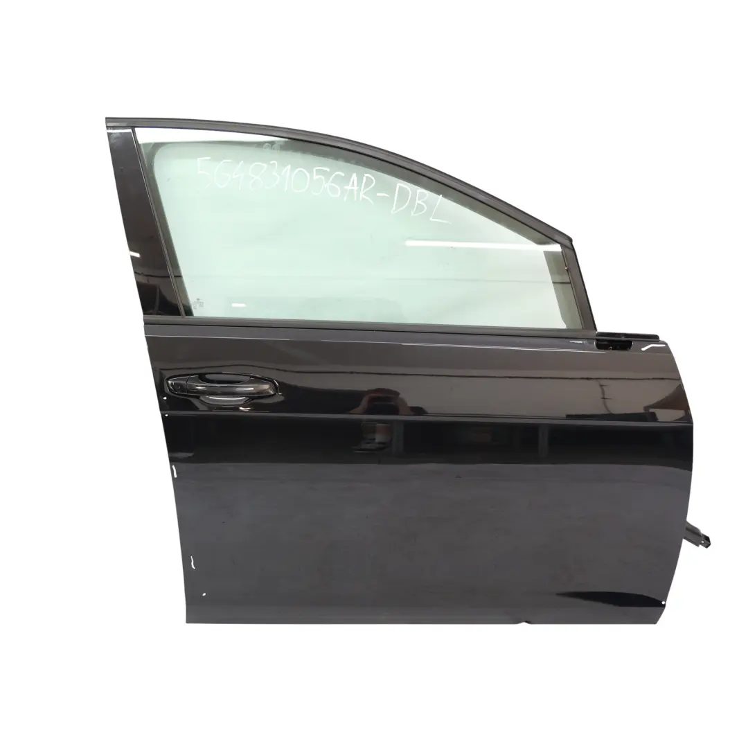 Volkswagen Golf Mk7 Door Front Right O/S 5 Door Deep Black Pearl Effect - C9X - SKU 5G4831056AR-DBL - Part number 5G4831056AR