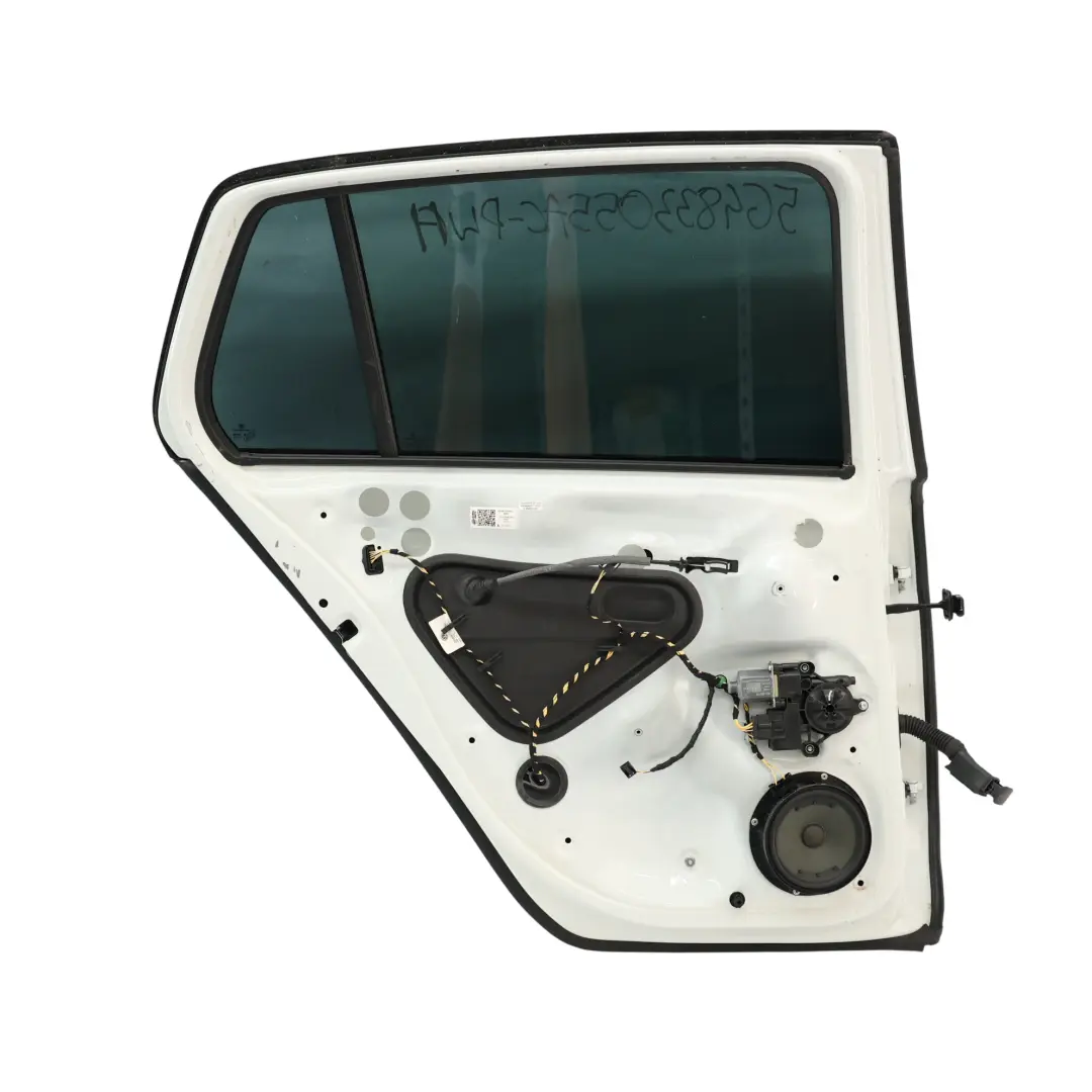 VW Volkswagen Golf 7 Pannello Di Porta Posteriore Sinistro Pure White - C9A - SKU 5G4833055AC-PWH - Numero di parte 5G4833055AC