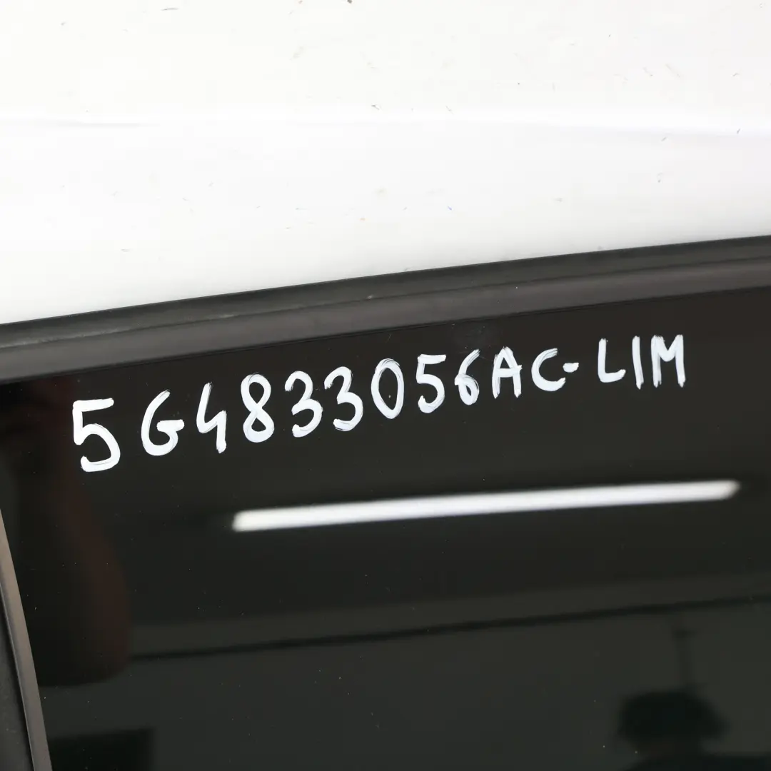 Volkswagen Golf Mk7 Porte Arrière Droite Gris Limestone Métallisé A7N - SKU 5G4833056AC-LIM - Numéro de pièce 5G4833056AC