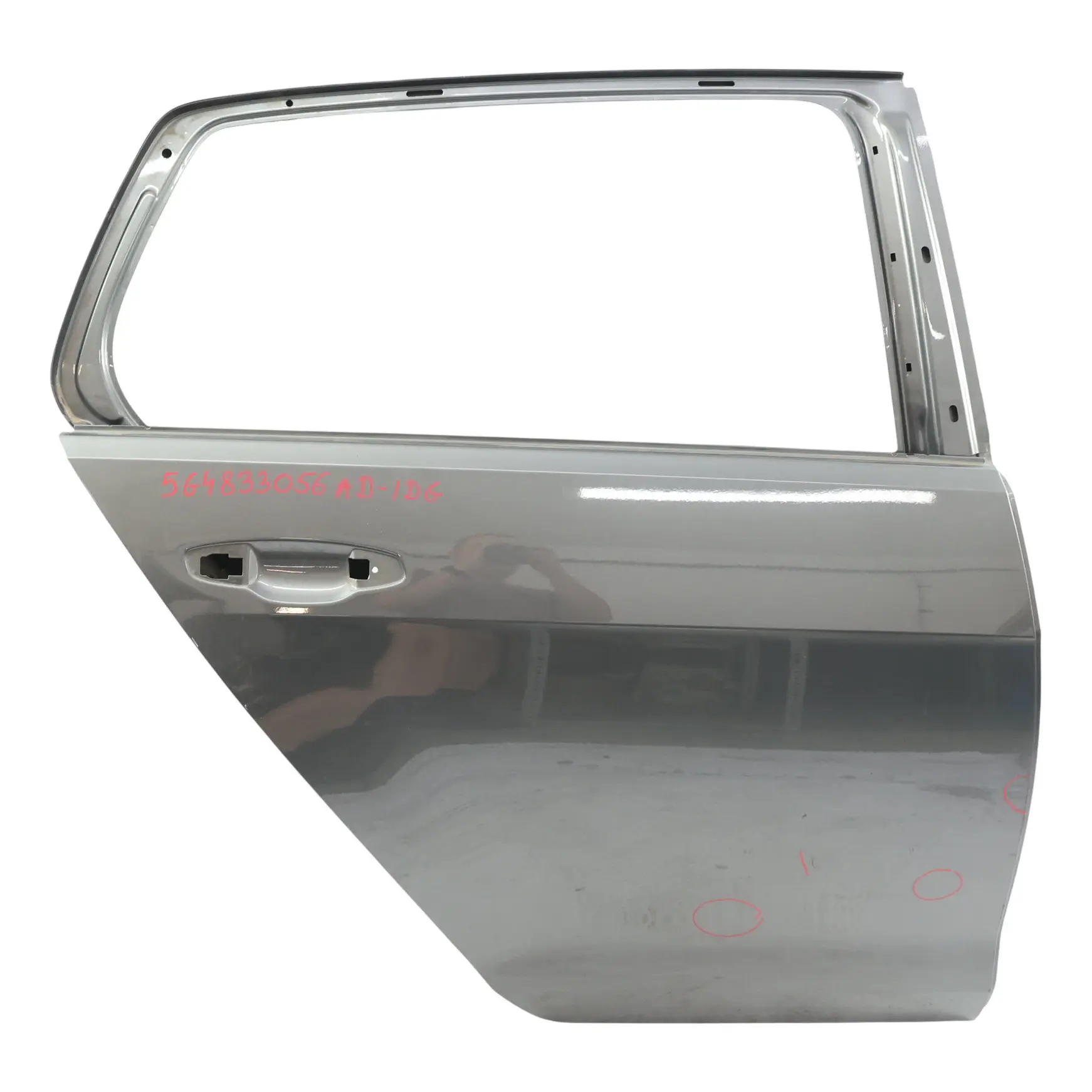 Volkswagen Golf Mk7 Rear Door Cover Panel Right O/S Indium Grey Metallic - R7H