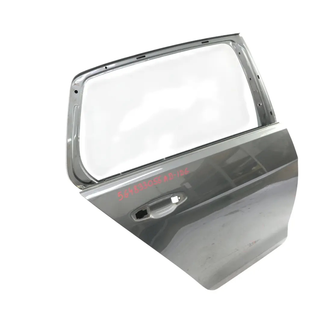 Door Cover Panel Right O/S Indium Grey Metallic - R7H to Volkswagen Golf Mk7 Rear with Part number 5G4833056AD Volkswagen Golf Mk7 Rear Door Cover Panel Right O/S Indium Grey Metallic - R7H - SKU 5G4833056AD-IDG - Part number 5G4833056AD