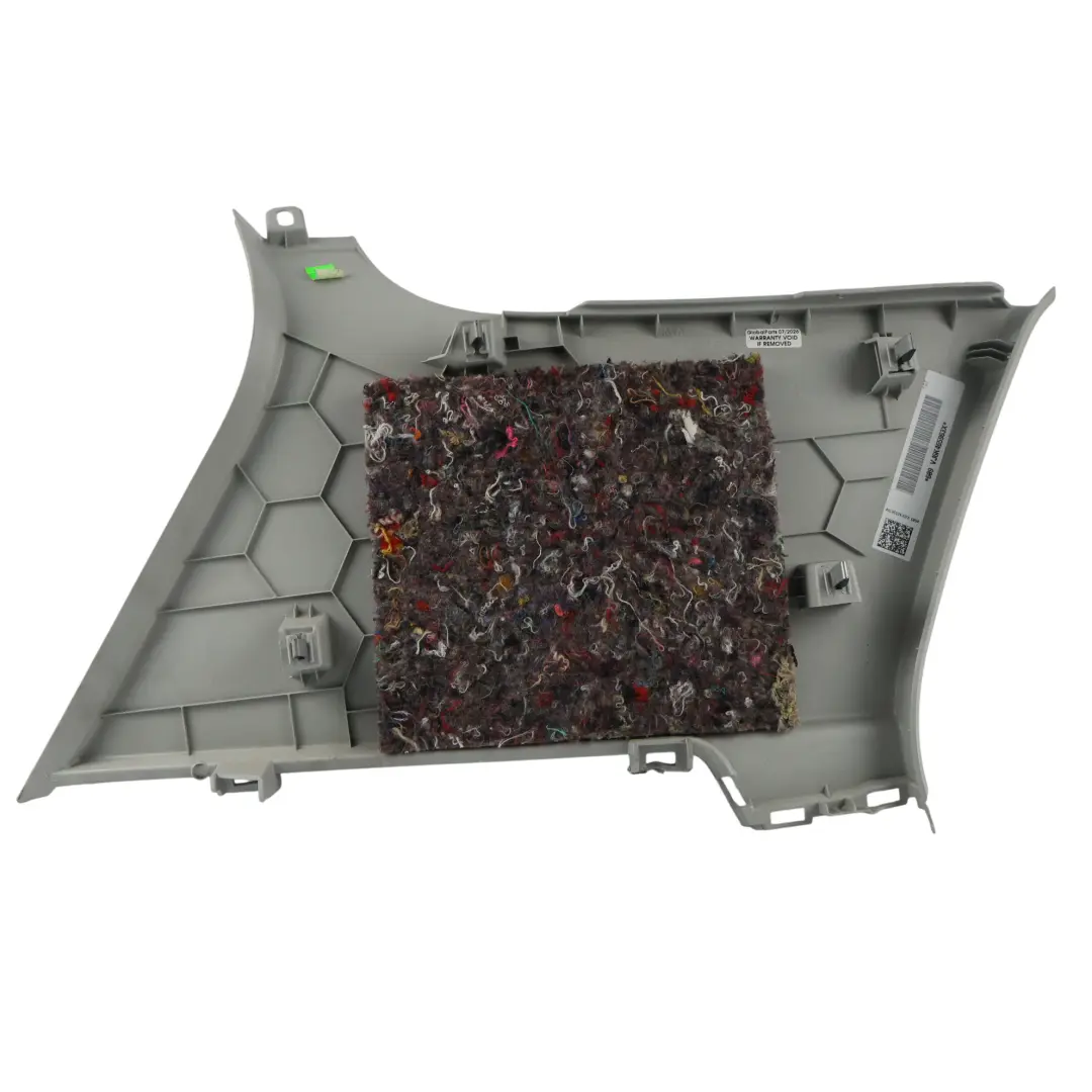 Pillar Trim Panel Cover Grey Rear Right O/S to Volkswagen Golf MK7 C with Part number 5G4867288D Volkswagen Golf MK7 C Pillar Trim Panel Cover Grey Rear Right O/S - SKU 5G4867288D-1 - Part number 5G4867288D