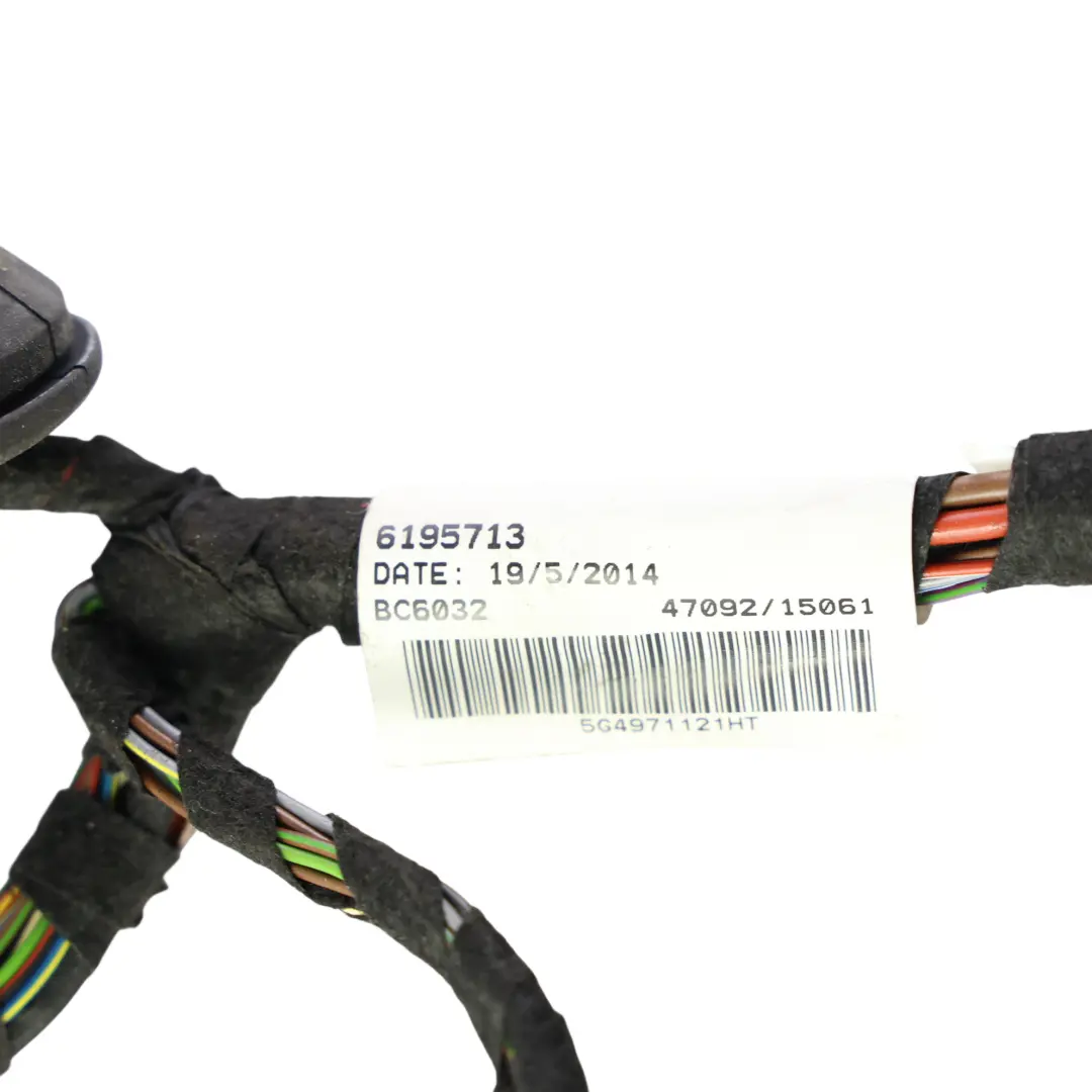 VW Volkswagen Golf MK7 Door Wiring Loom Harness Front Right O/S - SKU RHD-5G4971121HT - Part number 5G4971121HT