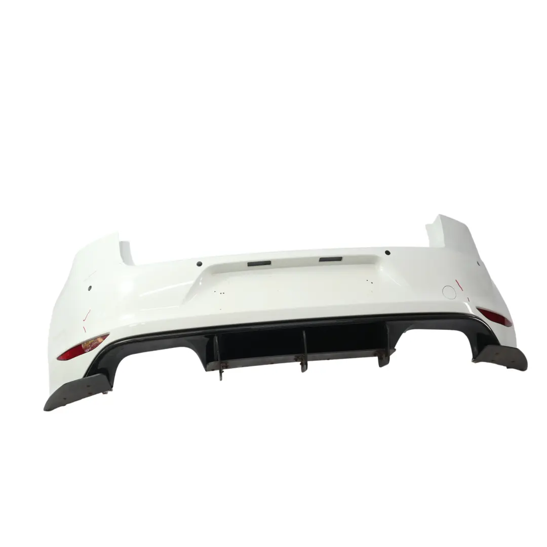 Zderzak Tylny R-Line Panel Biały Pure White C9A do Volkswagen VW Golf Mk7 o numerze 5G6807417AS Volkswagen VW Golf Mk7 Zderzak Tylny R-Line Panel Biały Pure White C9A - SKU 5G6807417AS-PWH1 - Numer Części 5G6807417AS