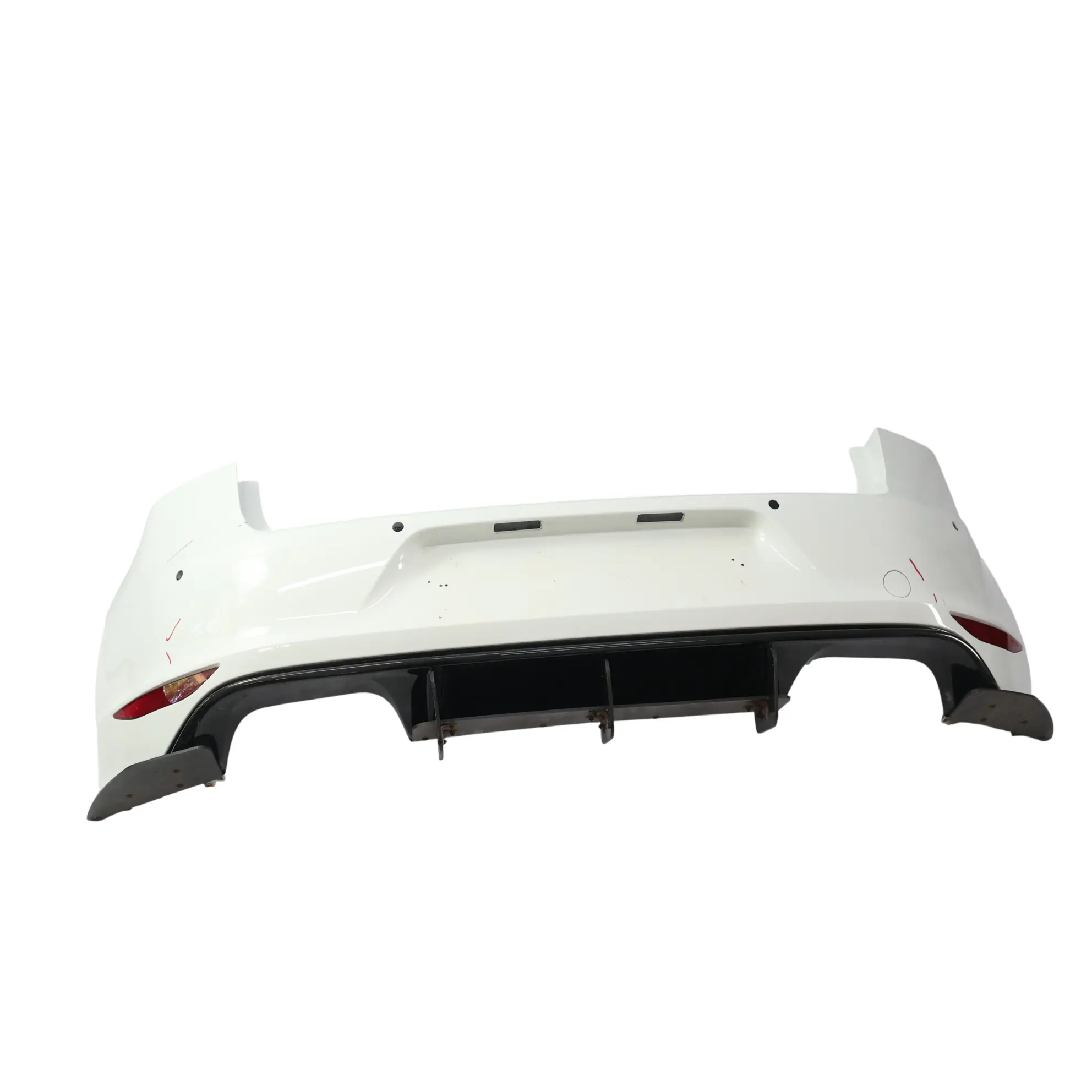 Volkswagen VW Golf Mk7 Zderzak Tylny R-Line Panel Biały Pure White C9A