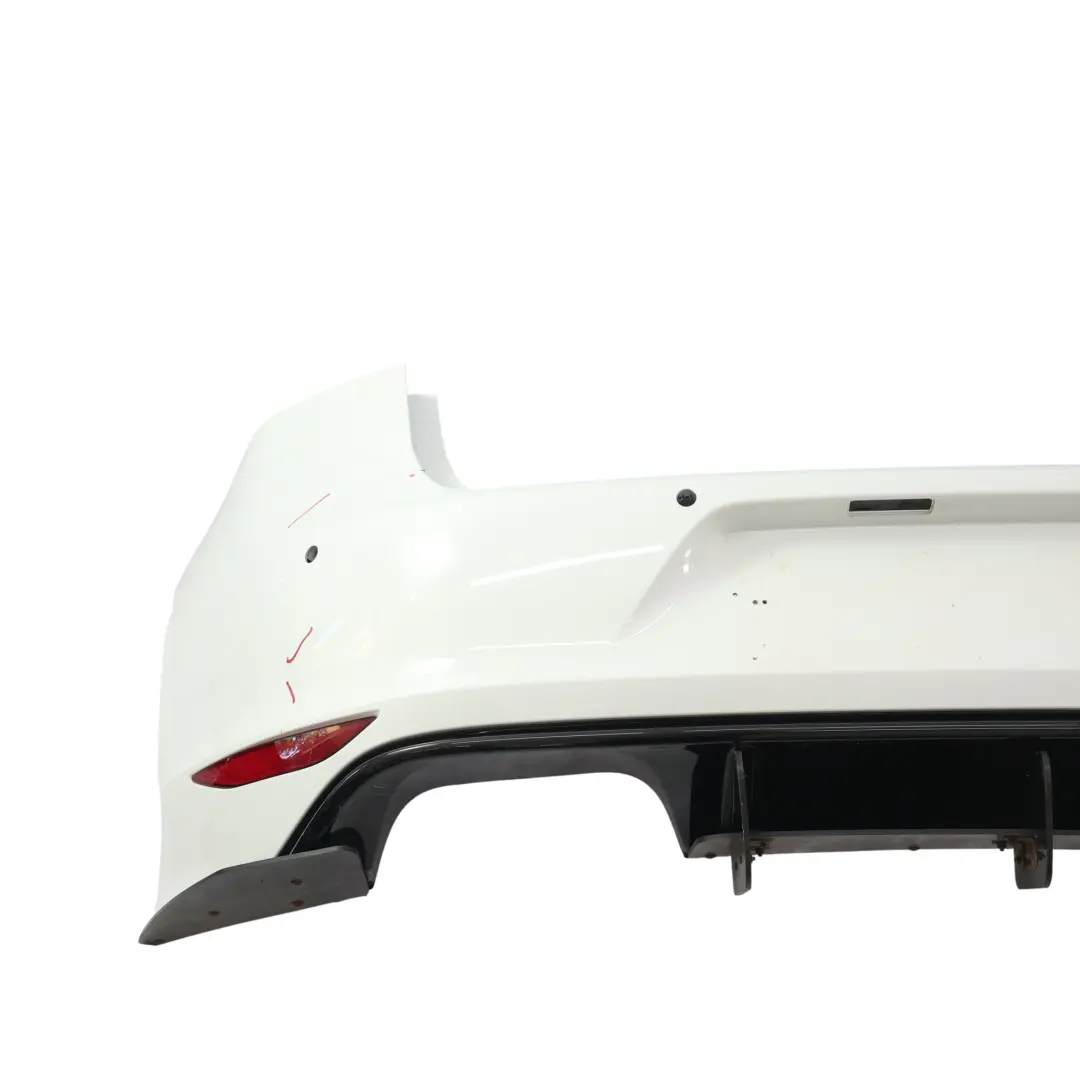Volkswagen VW Golf Mk7 Bumper Rear R-Line Trim Panel Pure White - C9A - SKU 5G6807417AS-PWH1 - Part number 5G6807417AS