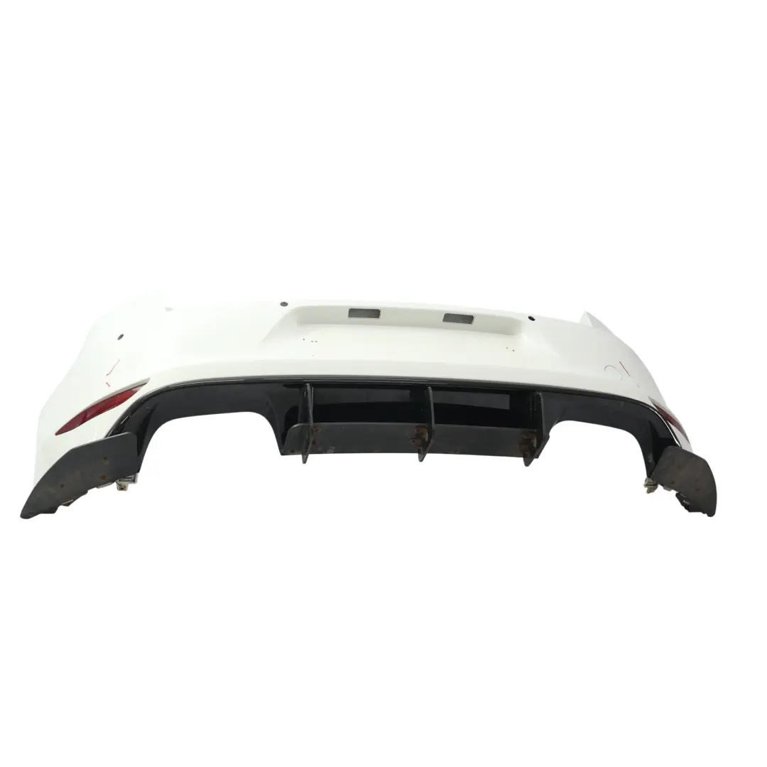Volkswagen VW Golf Mk7 Bumper Rear R-Line Trim Panel Pure White - C9A - SKU 5G6807417AS-PWH1 - Part number 5G6807417AS