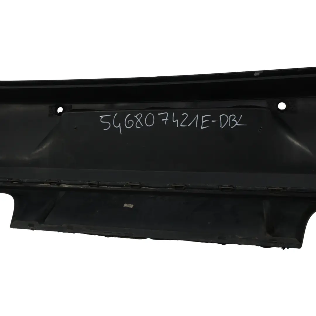 Volkswagen Golf Mk7 R Rear Bumper Cover Deep Black Pearl Effect - C9X - SKU 5G6807421E-DBL - Part number 5G6807421E
