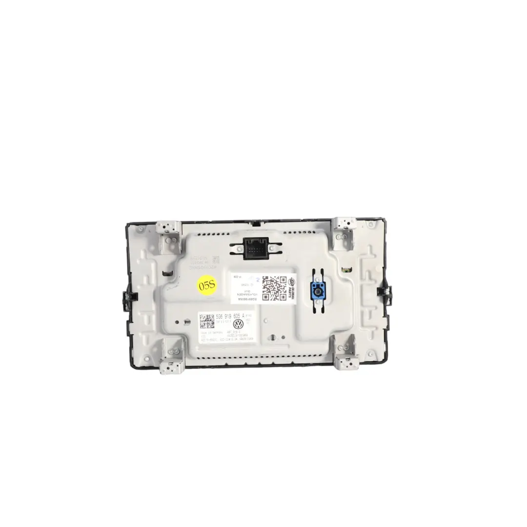 Multimedia Sat Nav Radio Display Screen to VW Volkswagen Golf Mk7 VII with Part number 5G6919605A VW Volkswagen Golf Mk7 VII Multimedia Sat Nav Radio Display Screen - SKU 5G6919605A - Part number 5G6919605A