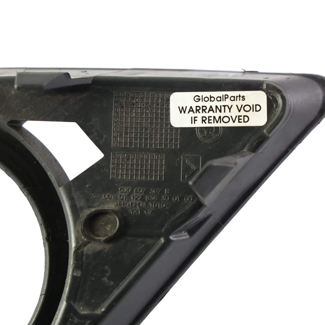 Skoda Fabia Mk2 Front Fog Light Grille Cover Trim Surround Left N/S - SKU 5J0807367B - Part number 5J0807367B