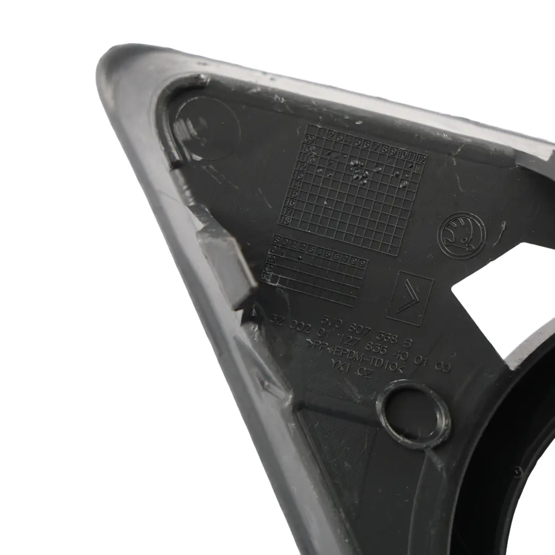 Skoda Fabia RS 5J Front Bumper Grille Insert Trim Cover Right O/S - SKU 5J0807368B - Part number 5J0807368B