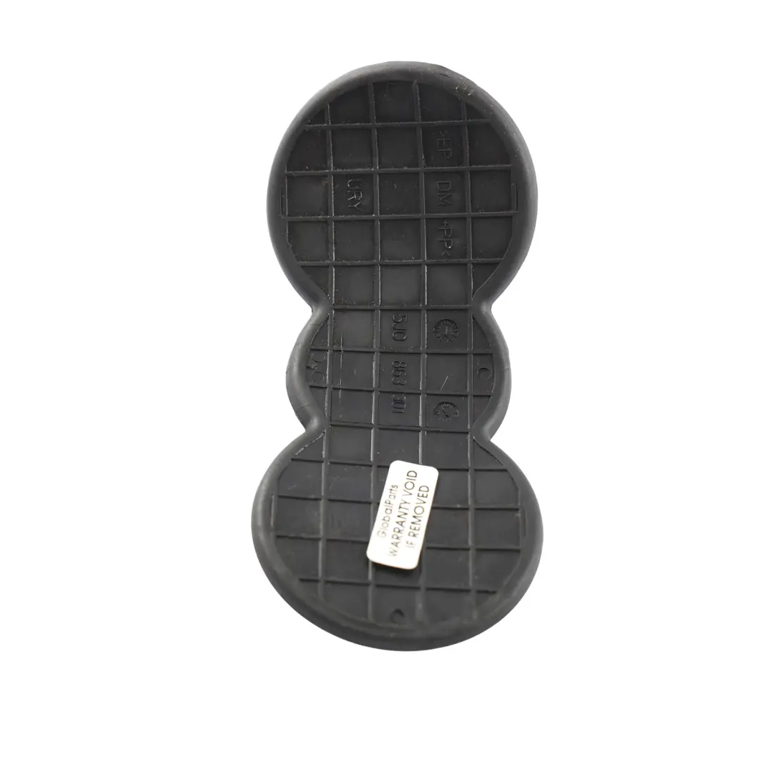 Skoda Fabia RS 5J Centre Console Cup Holder Insert Mat Rubber Front - SKU 5J0863301 - Part number 5J0863301