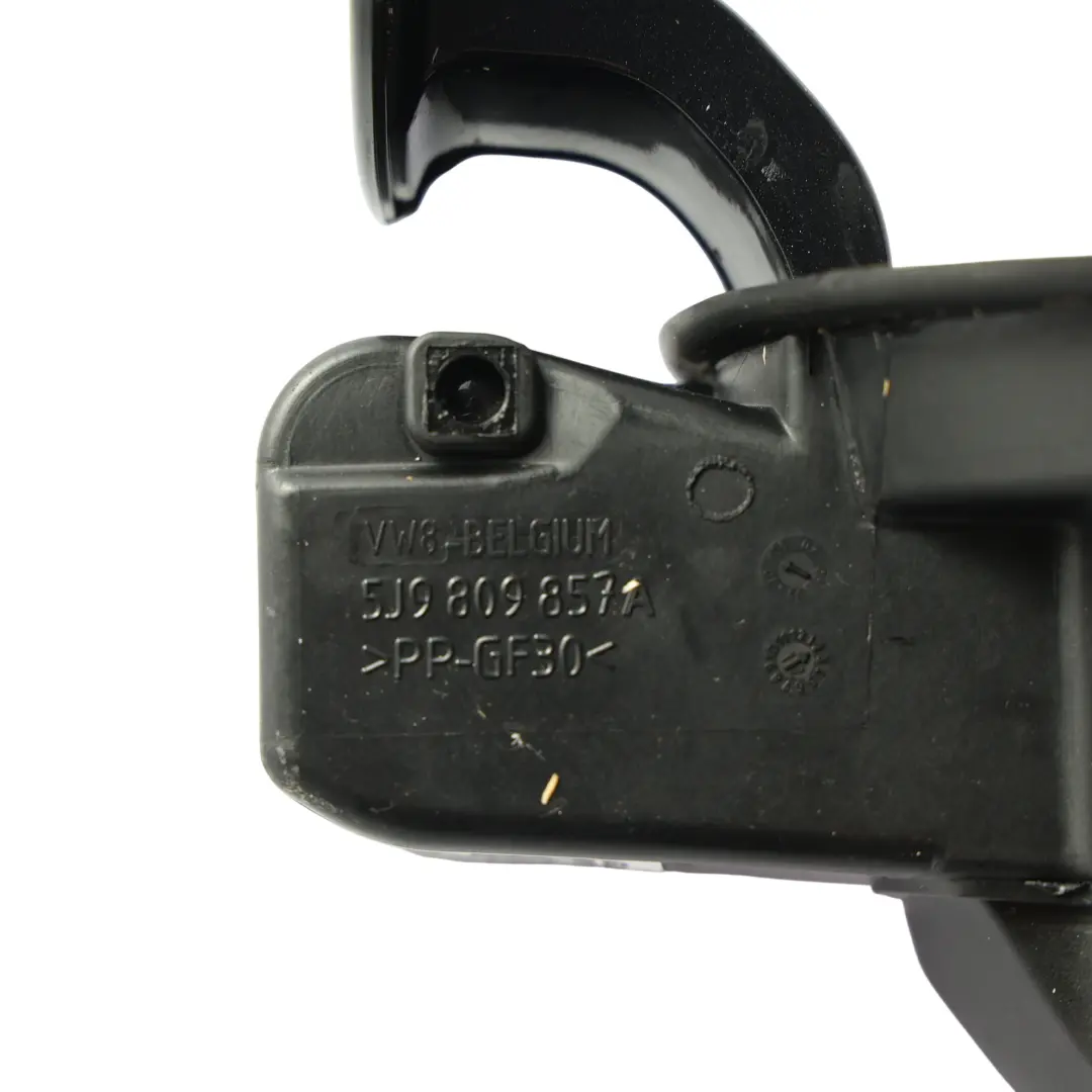 Skoda Fabia Rs 5j Fuel Filler Flap Cap Door Housing Black Magic Pearl - F9R - SKU 5J9809857A-BMA - Part number 5J9809857A