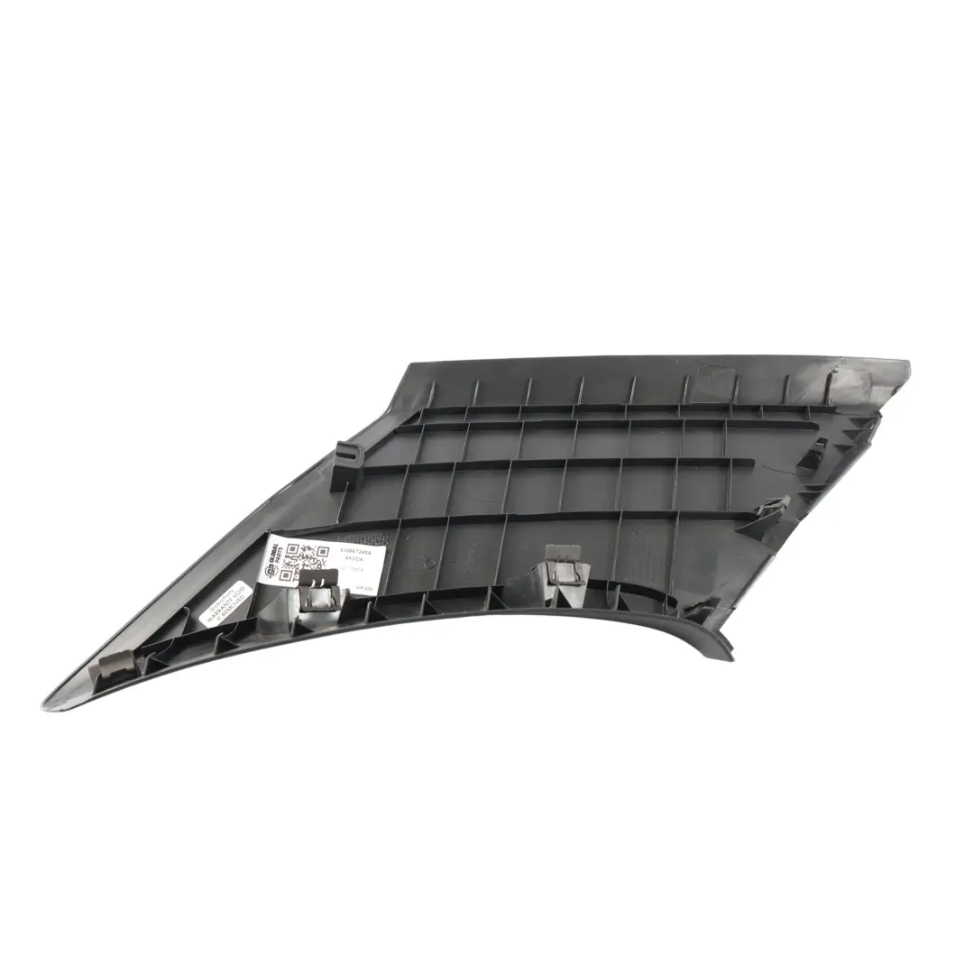 Skoda Fabia 5J MK2 D Pillar Trim Panel Cover Left N/S - SKU 5J9867245A - Part number 5J9867245A
