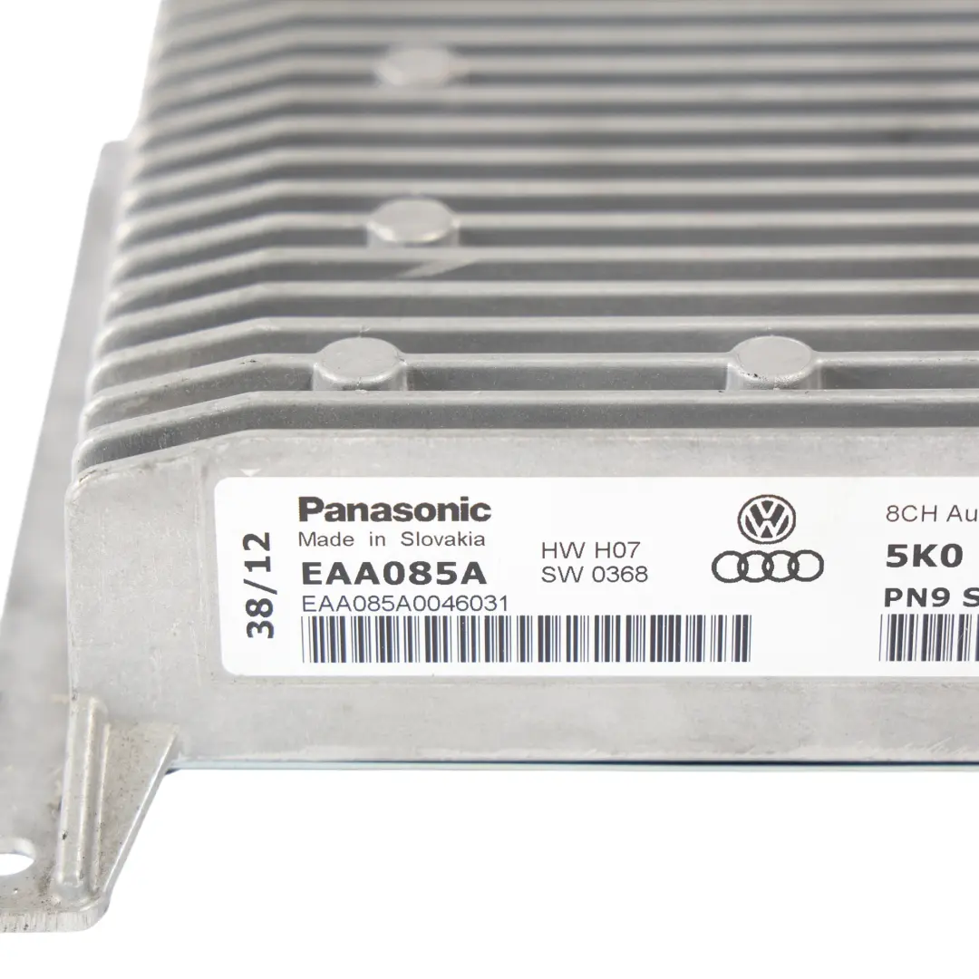 Volkswagen Scirocco MK3 Amplificatore Sistema Audio - SKU 5K0035456B - Numero di parte 5K0035456B