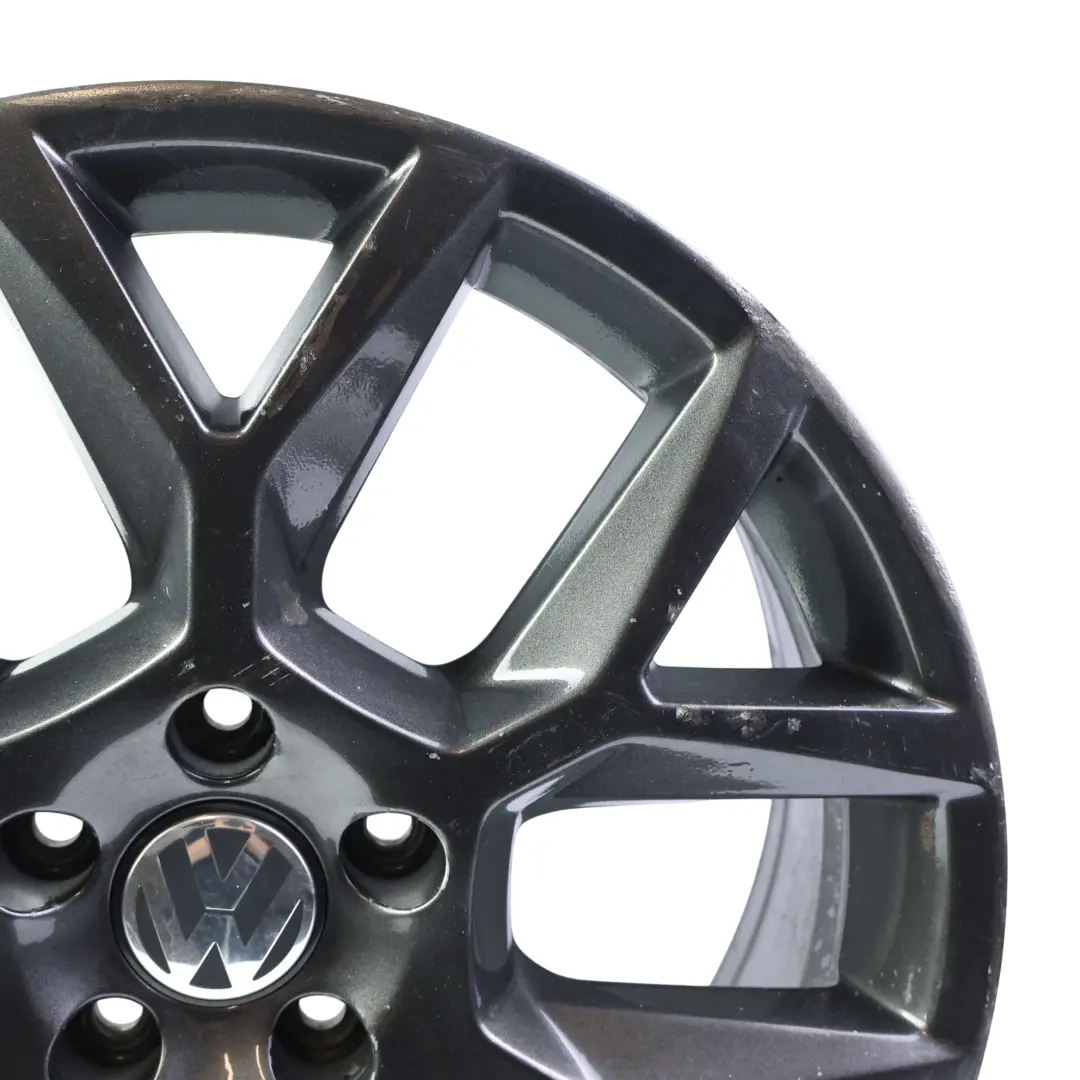 Mk6 Alloy Wheel Rim Grey 18" 7,5J ET:51 Watkins Glen to Volkswagen Golf with Part number 5K0601025AG Volkswagen Golf Mk6 Alloy Wheel Rim Grey 18" 7,5J ET:51 Watkins Glen - SKU 5K0601025AG-2 - Part number 5K0601025AG