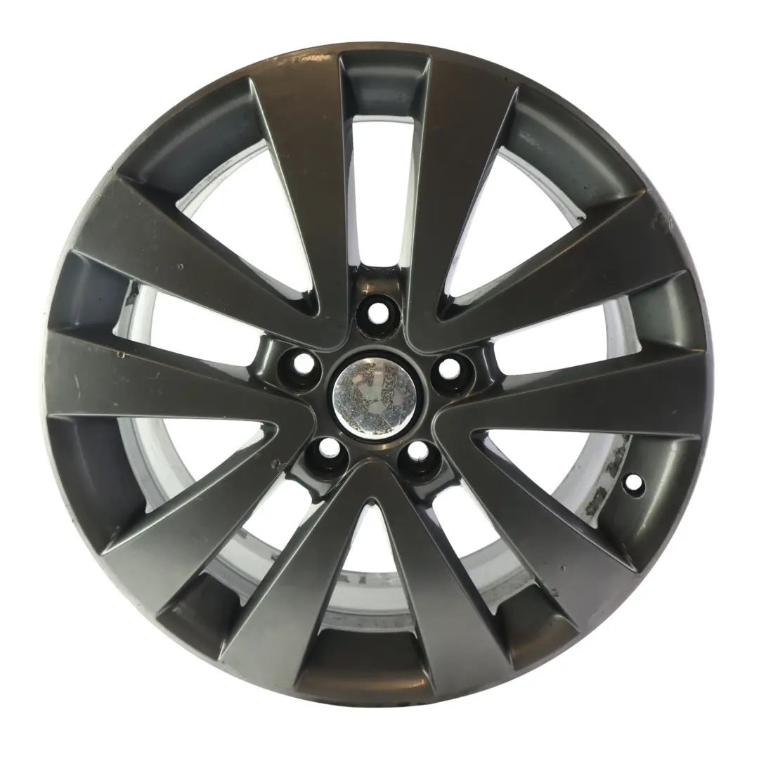Volkswagen Golf GTD 5K Czarna Felga Aluminiowa 17" 7J ET54 5x112 - SKU 5K0601025R-1 - Numer Części 5K0601025R