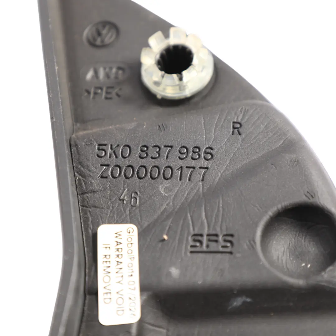 Volkswagen Golf Mk6 Door Speaker Tweeter Trim Cover Front Right O/S - SKU 5K0837986 - Part number 5K0837986