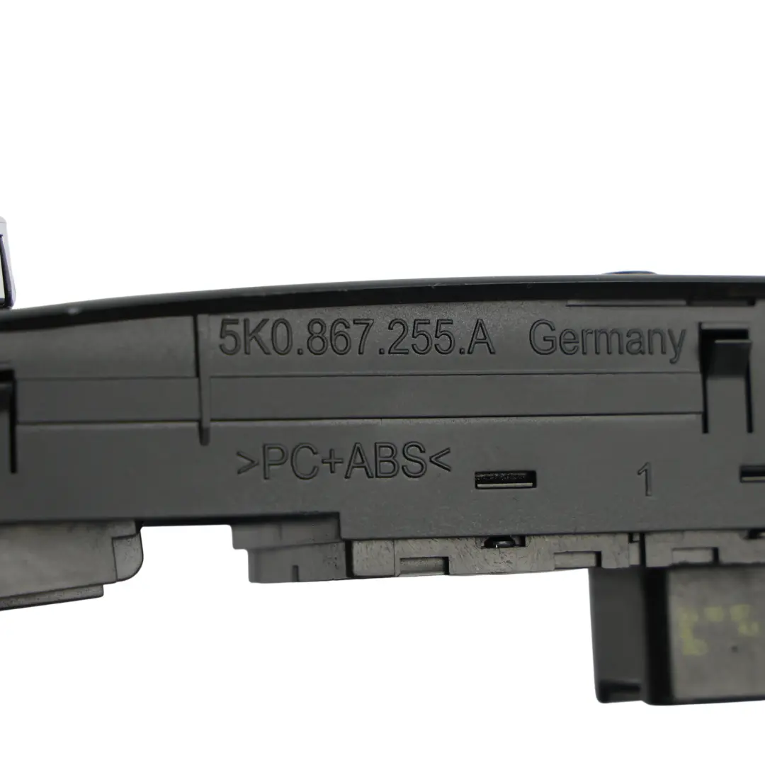 Volkswagen Golf MK6 Interruttore Alzacristalli Anteriore Sinistro - SKU 5K0867255A - Numero di parte 5K0867255A