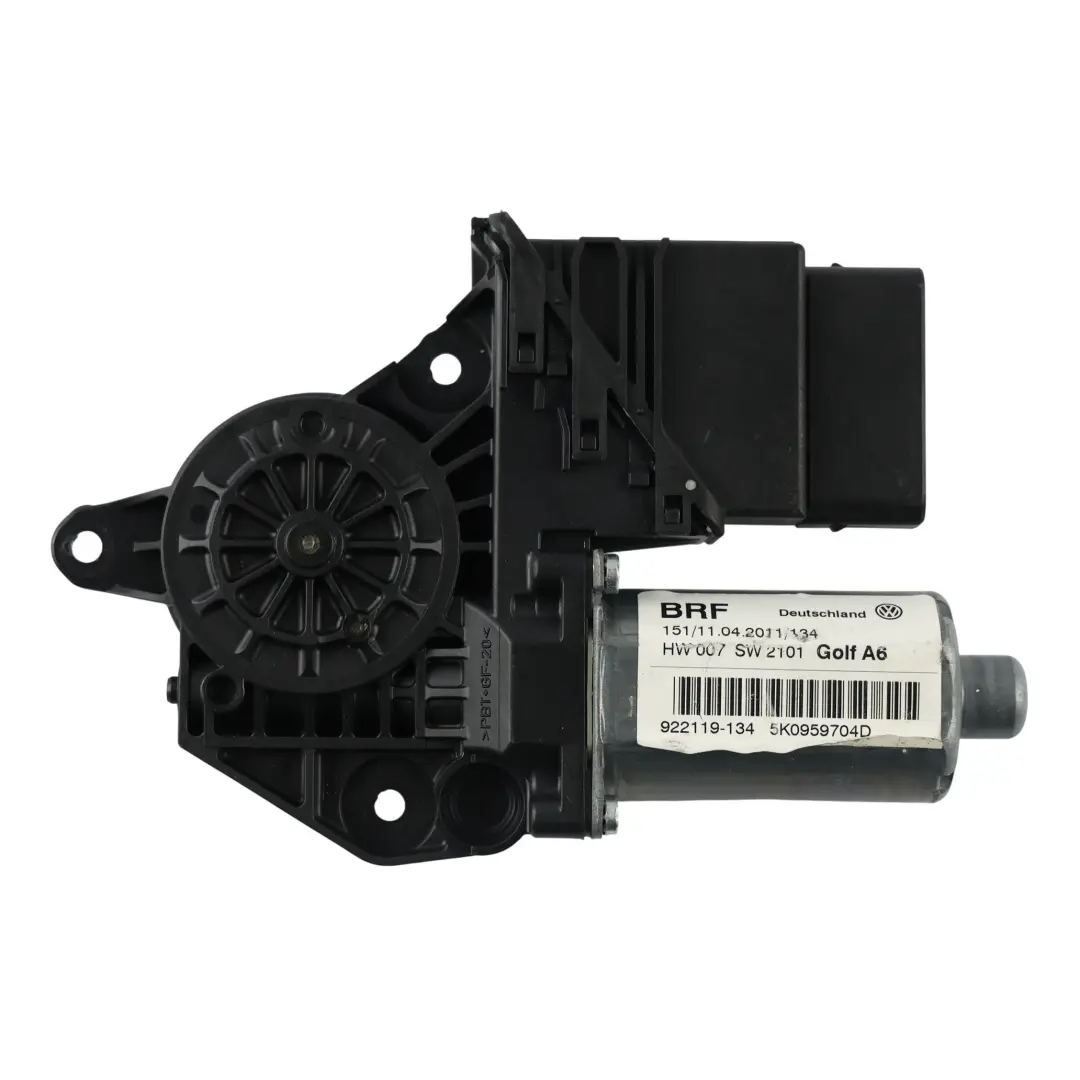 Volkswagen Golf Mk6 5-Türer Heckscheibe Fensterheber Motor Rechts - SKU 5K0959795 - Teilenummer 5K0959795