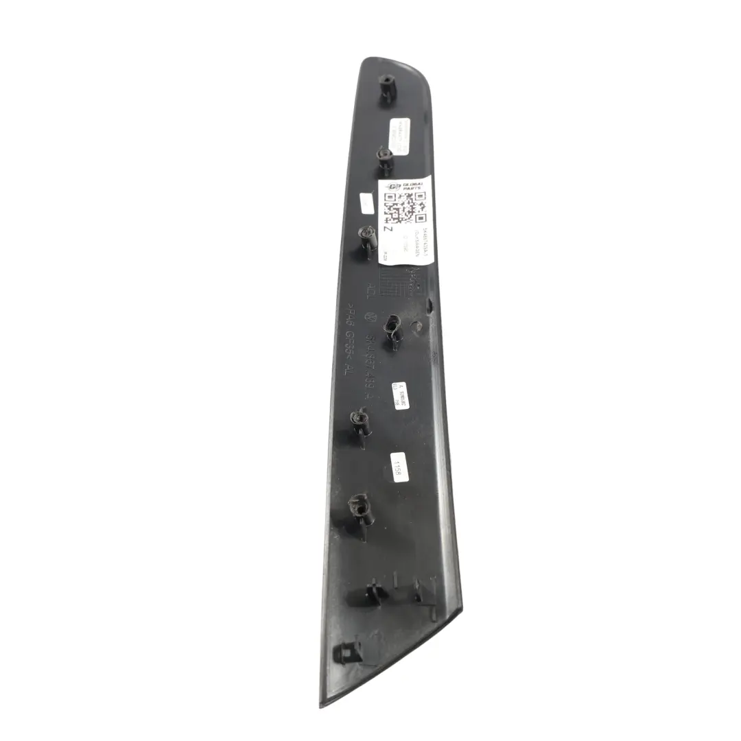 Volkswagen Golf Mk6 GTI Door Card Trim Black Front Rear Left N/S - SKU 5K4867439A-1 - Part number 5K4867439A