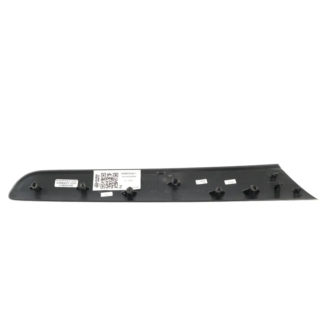 Mk6 GTI Door Card Trim Black Front Rear Left N/S to Volkswagen Golf with Part number 5K4867439A Volkswagen Golf Mk6 GTI Door Card Trim Black Front Rear Left N/S - SKU 5K4867439A-1 - Part number 5K4867439A