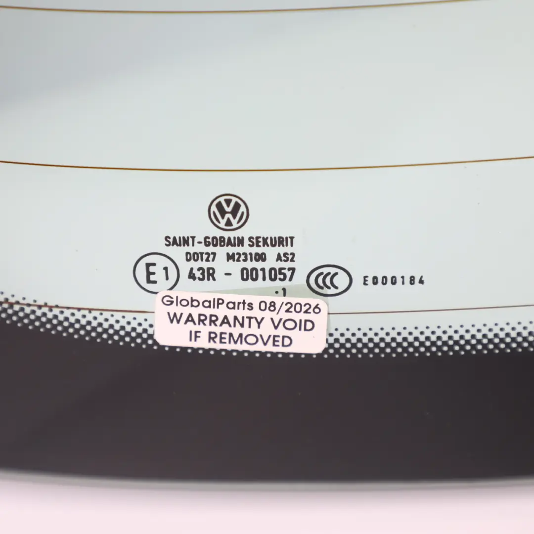 Volkswagen Golf 5k Rear Tailgate Liftgate Window Glass Green - SKU 5K6845051AJ - Part number 5K6845051AJ