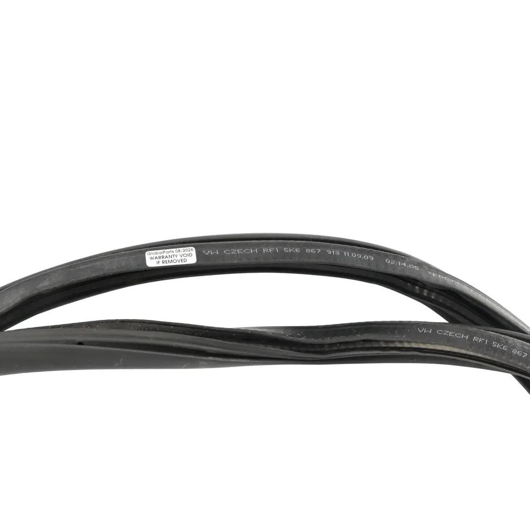 Volkswagen Golf MK6 Joint Caoutchouc Porte Arrière Gauche Droite - SKU 5K6867913 - Numéro de pièce 5K6867913