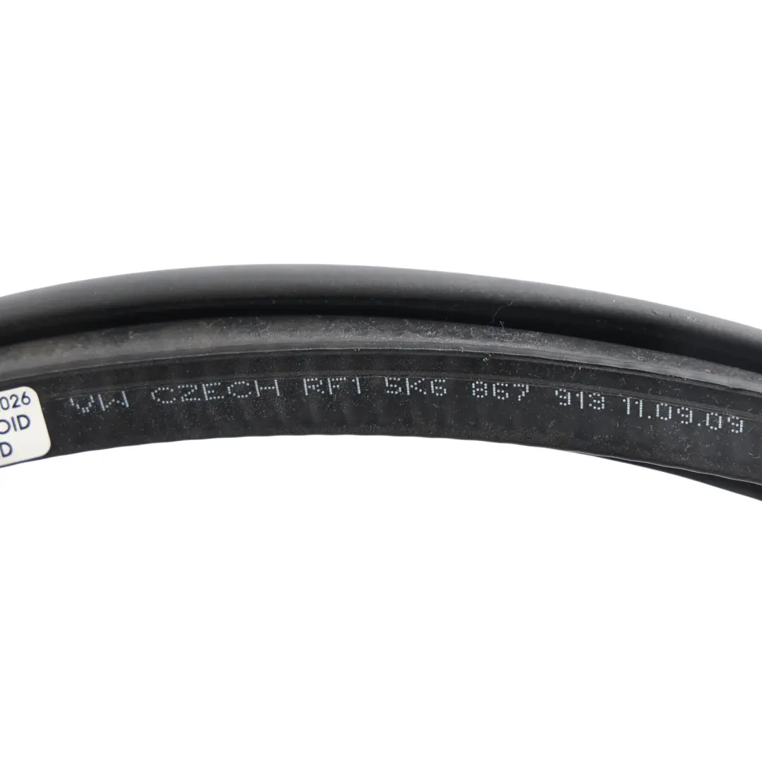 Volkswagen Golf Mk6 Rear Door Seal Gasket Rubber Left Right N/O/S - SKU 5K6867913 - Part number 5K6867913